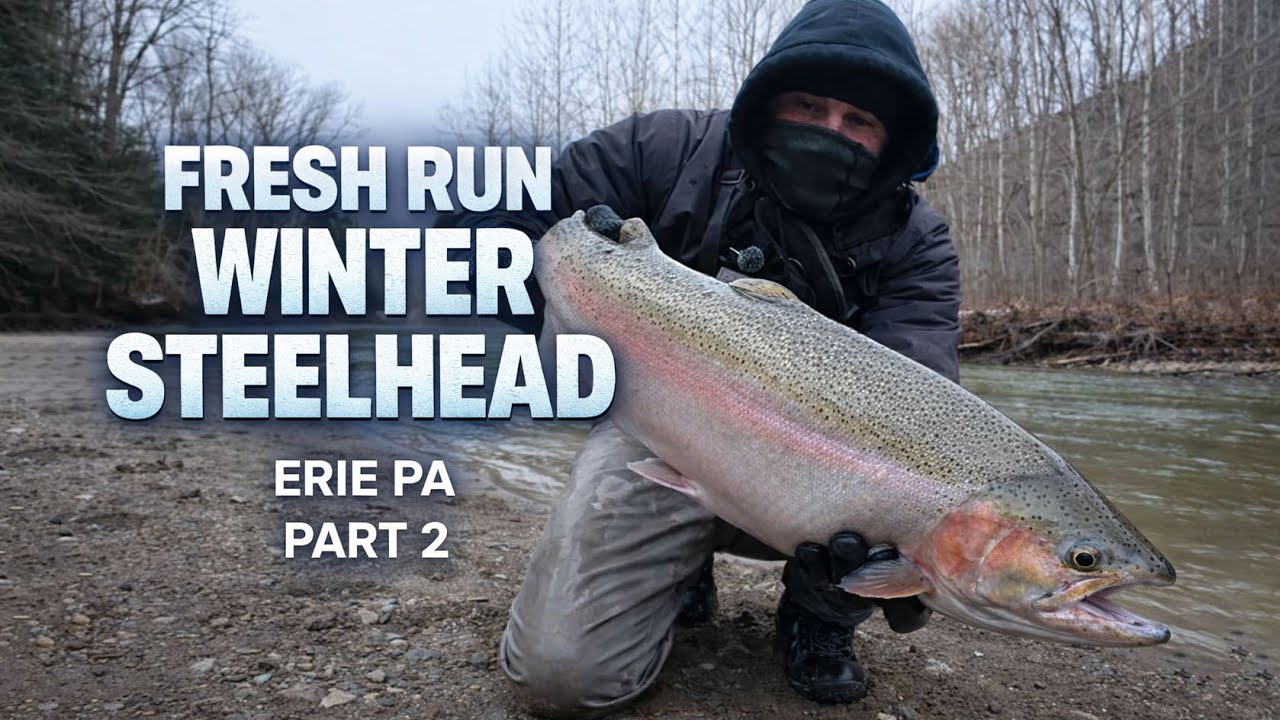 Non Stop Hits | Fresh Run Winter Steelhead | Erie PA (Part 2)