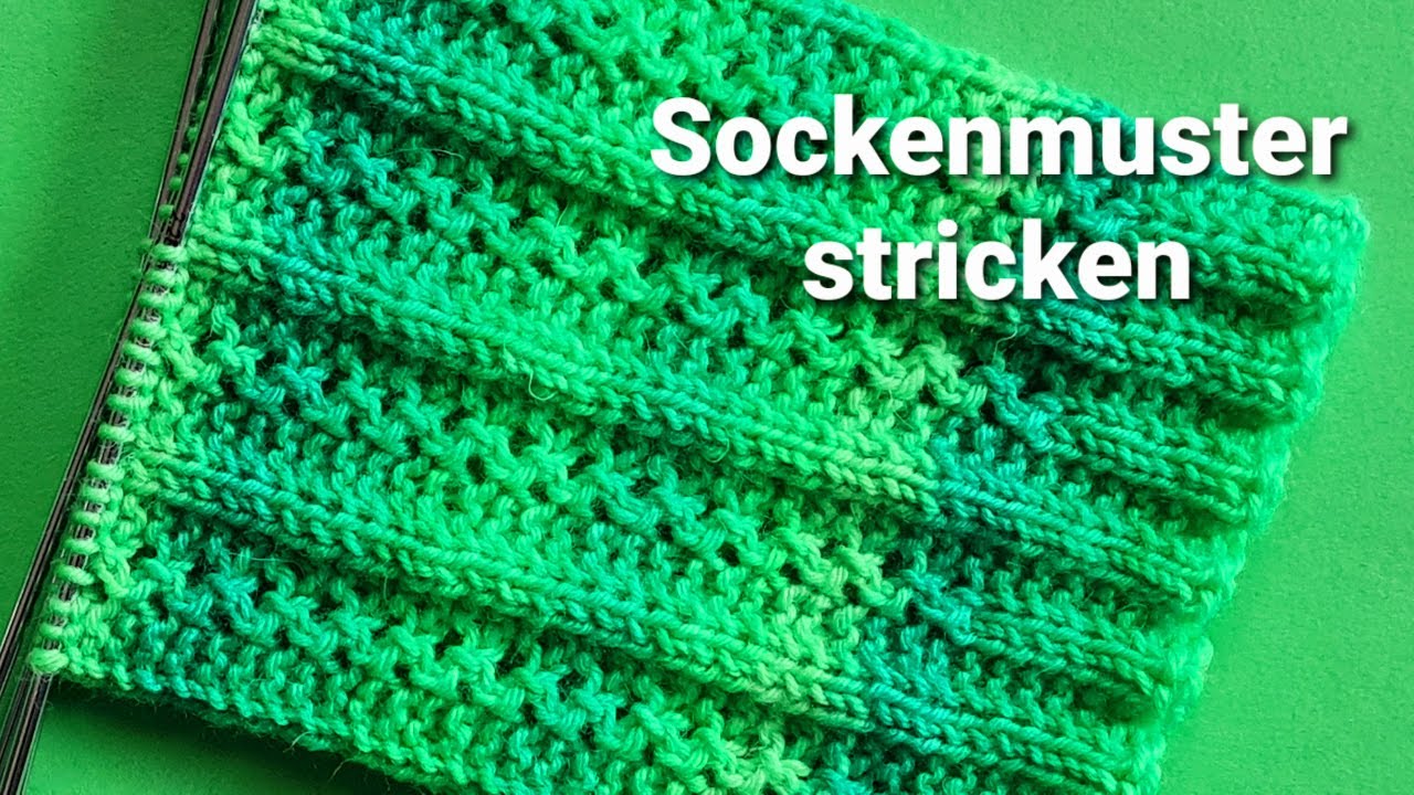 Sockenmuster stricken