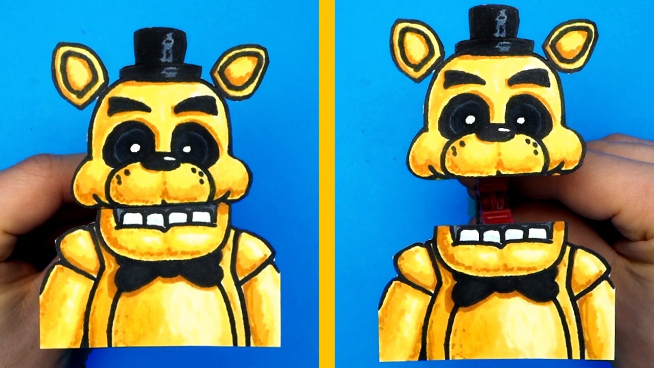 10 Amazing FNaF Paper Craft and Doodles for FANS