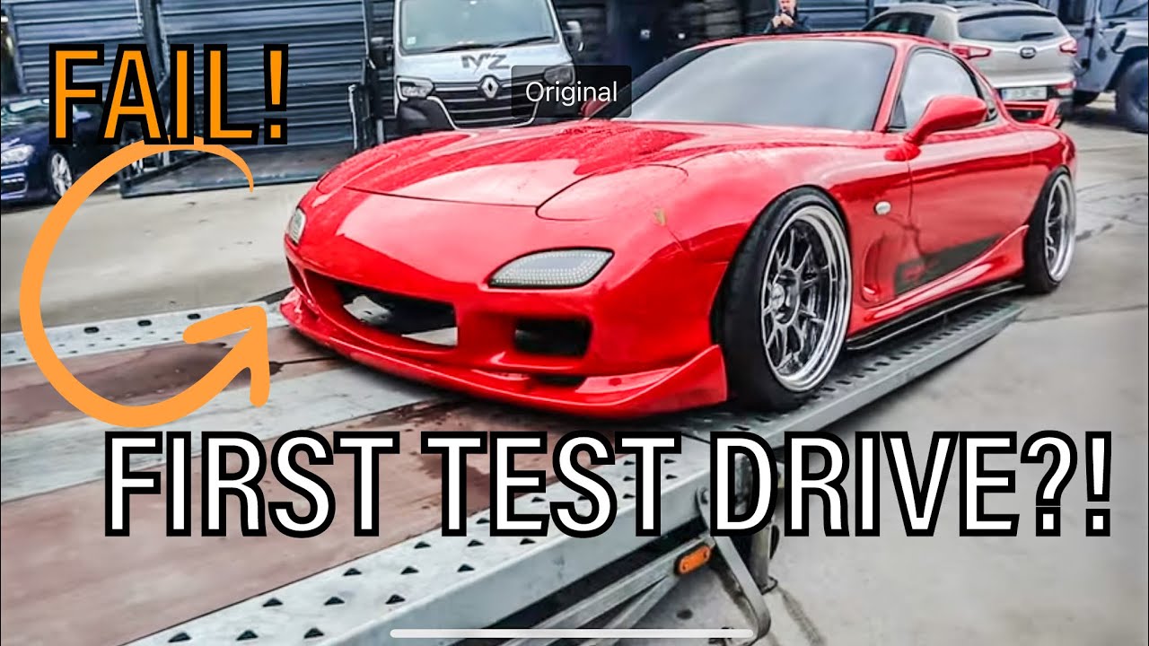 Bridgeported FD RX7 first test drive!