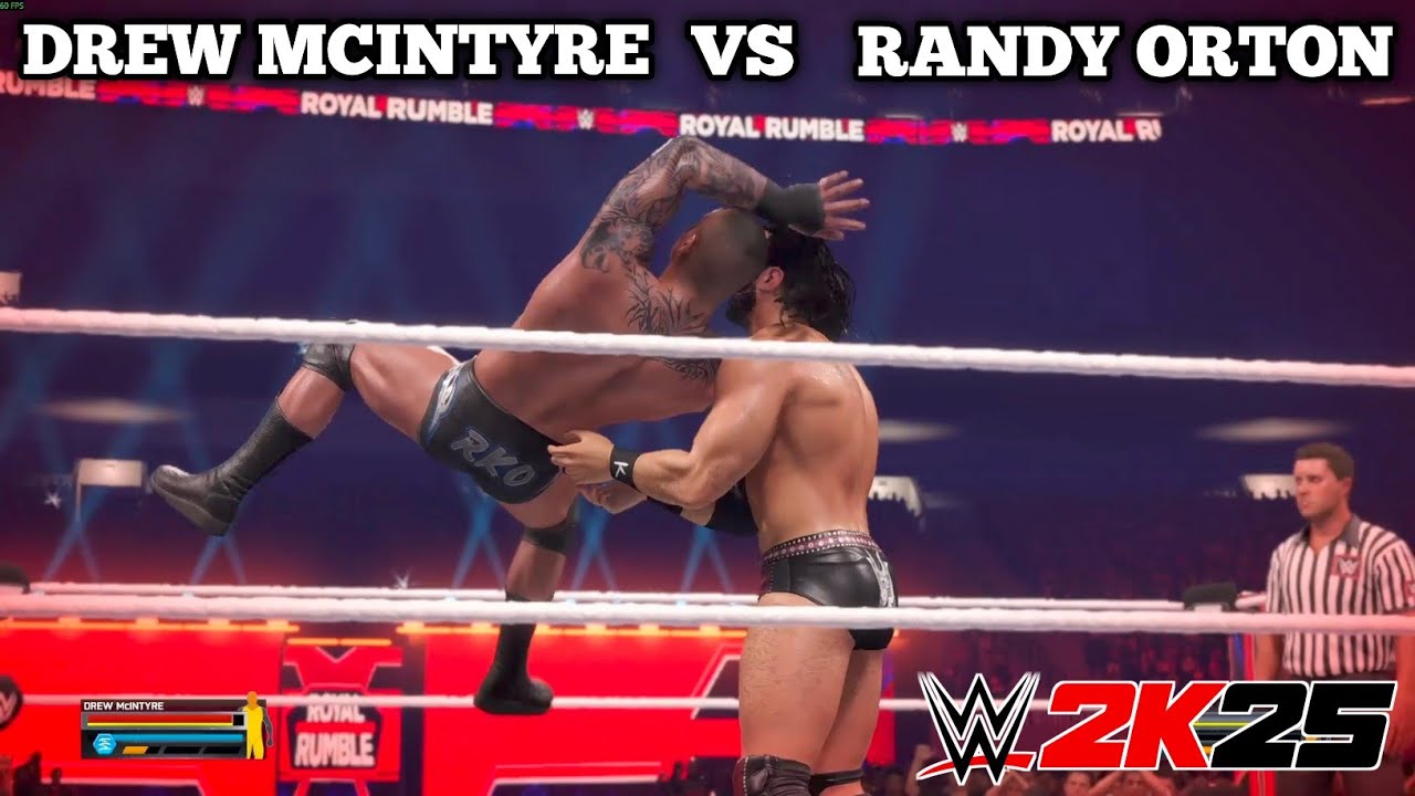 DREW MCINTYRE VS RANDY ORTON FOR UNDISPUTED CHAMPIONSHIP AT ROYAL RUMBLE 2026|| WWE2K25 GAMEPLAY