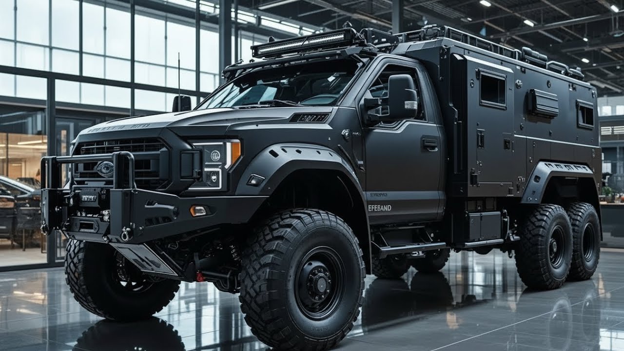 2027 Ford F-550 6×6 Armored Truck | Ultimate Heavy-Duty Security Beast Explained