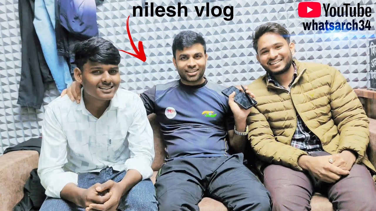 Nilesh vlog Nilesh Bhaiya Se milane ke bad #trandingviralvideo 
