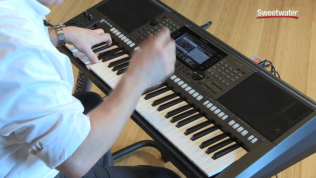 Yamaha PSR-S770 Arranger Keyboard Workstation Demo by Sweetwater
