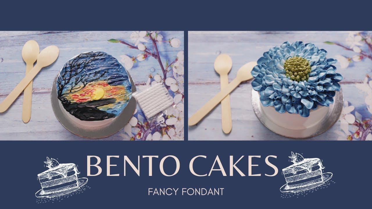 TRANG TRÍ BÁNH KEM NHỎ THEO PHONG CÁCH HÀN QUỐC (BENTO CAKE)