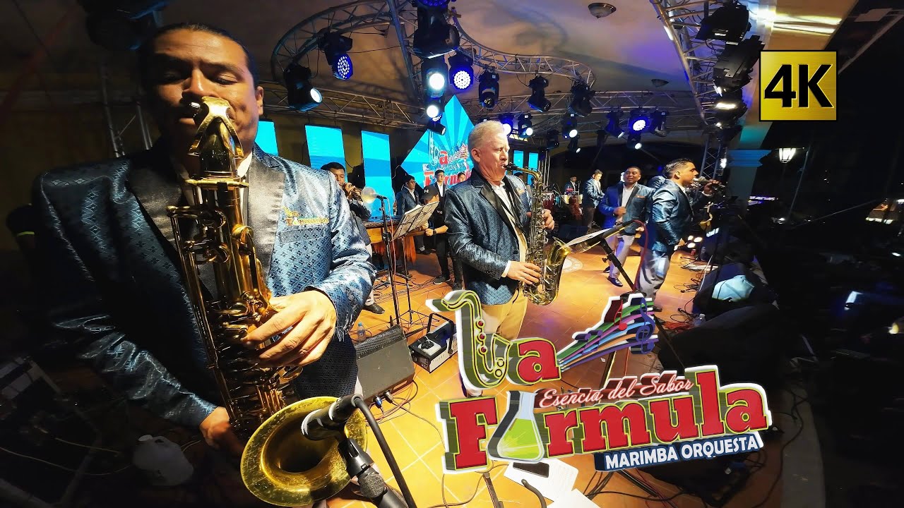 La Formula Marimba Orquesta  -  A Mover El Chikistrikis 4K