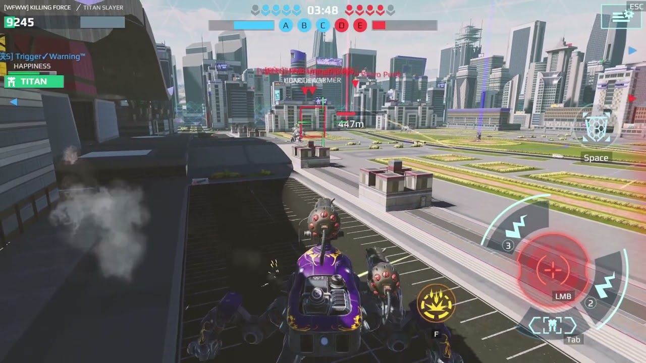 War Robots Camelot fights part 2