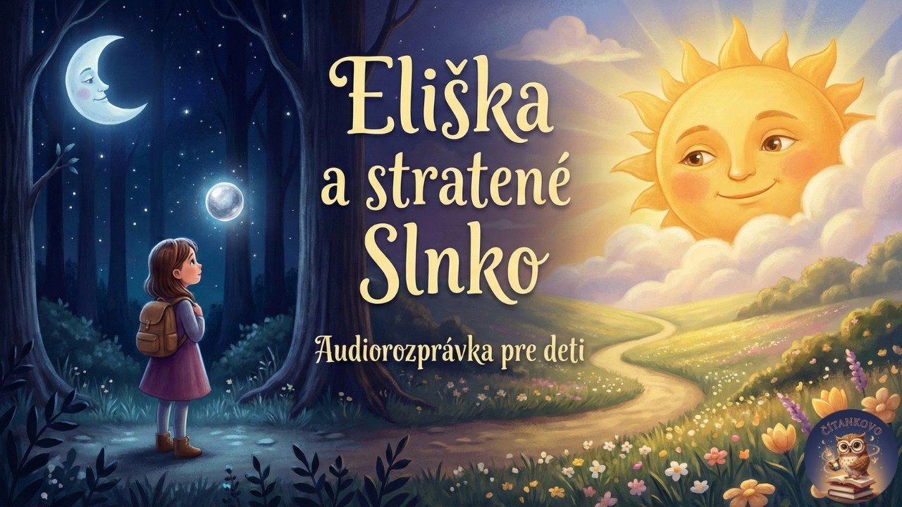 Kam zmizlo Slniečko? 🌙 Magický príbeh o odvážnej Eliške a sile vďačnosti