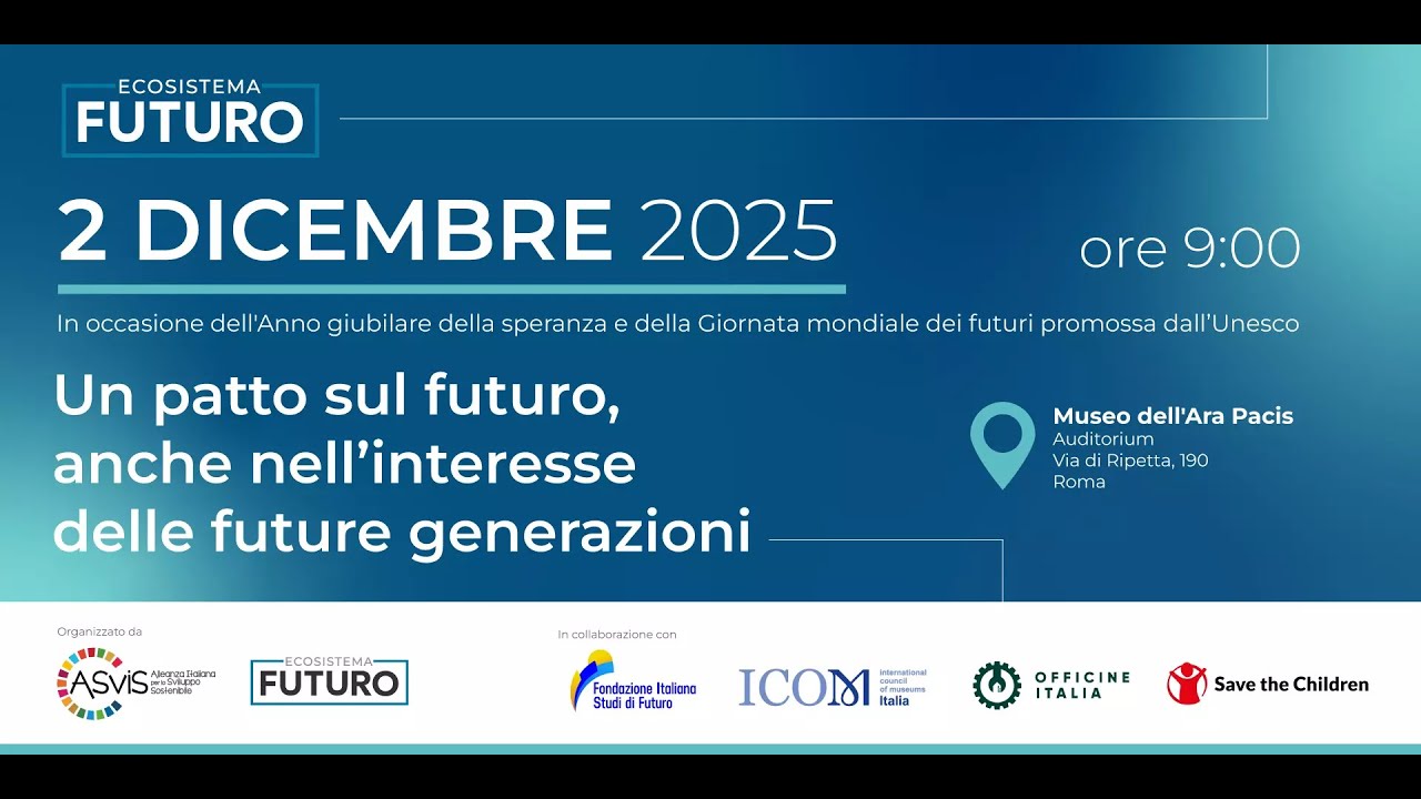 Un patto sul futuro, anche nell’interesse delle future generazioni