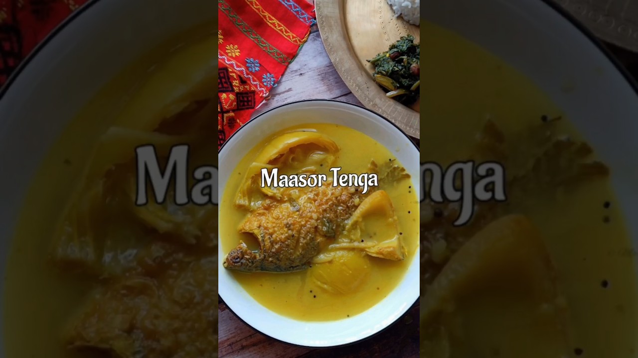 Ou Tenga Maas..The signature Assamese Dish #elephantapple  #assameserecipes #fishtenga #fishrecipes