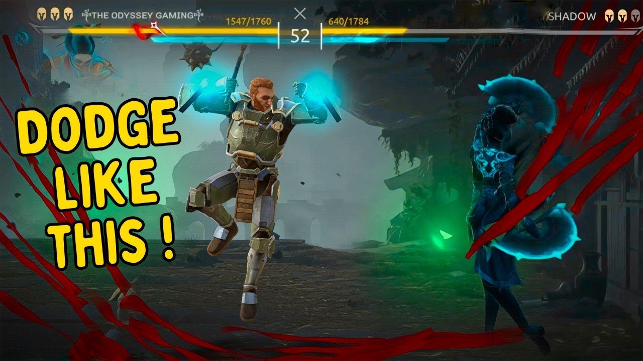 Как уклониться от приёма «Тень» Вдовы? Лучшая сборка Вдовы || Shadow Fight 4 Arena