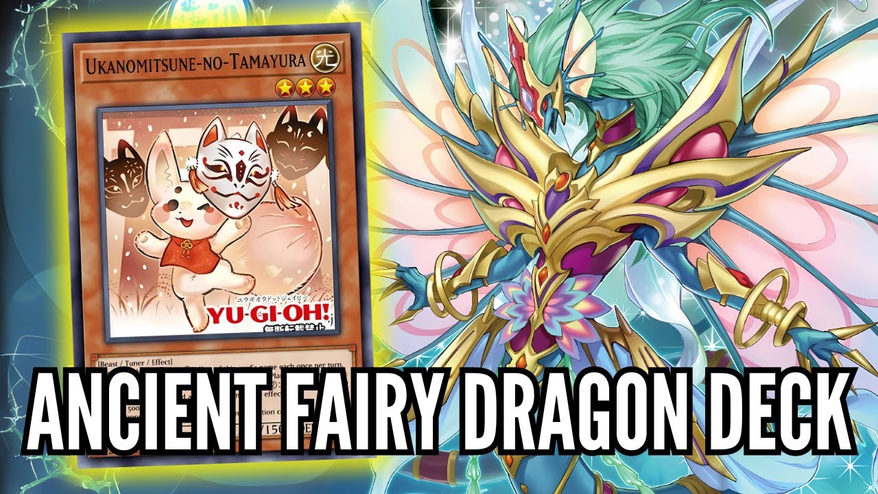 New ANCIENT FAIRY DRAGON Support! INSANE Combos & YUGIOH Deck Profile