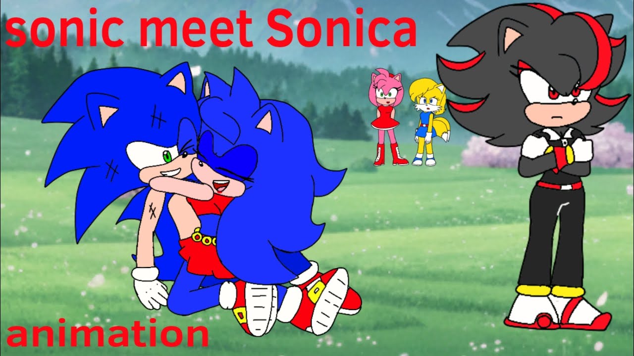 Sonic meets Sonica. Full video (dubbing and animation slightly revised)