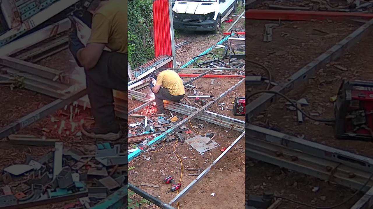 rear gable end welding 