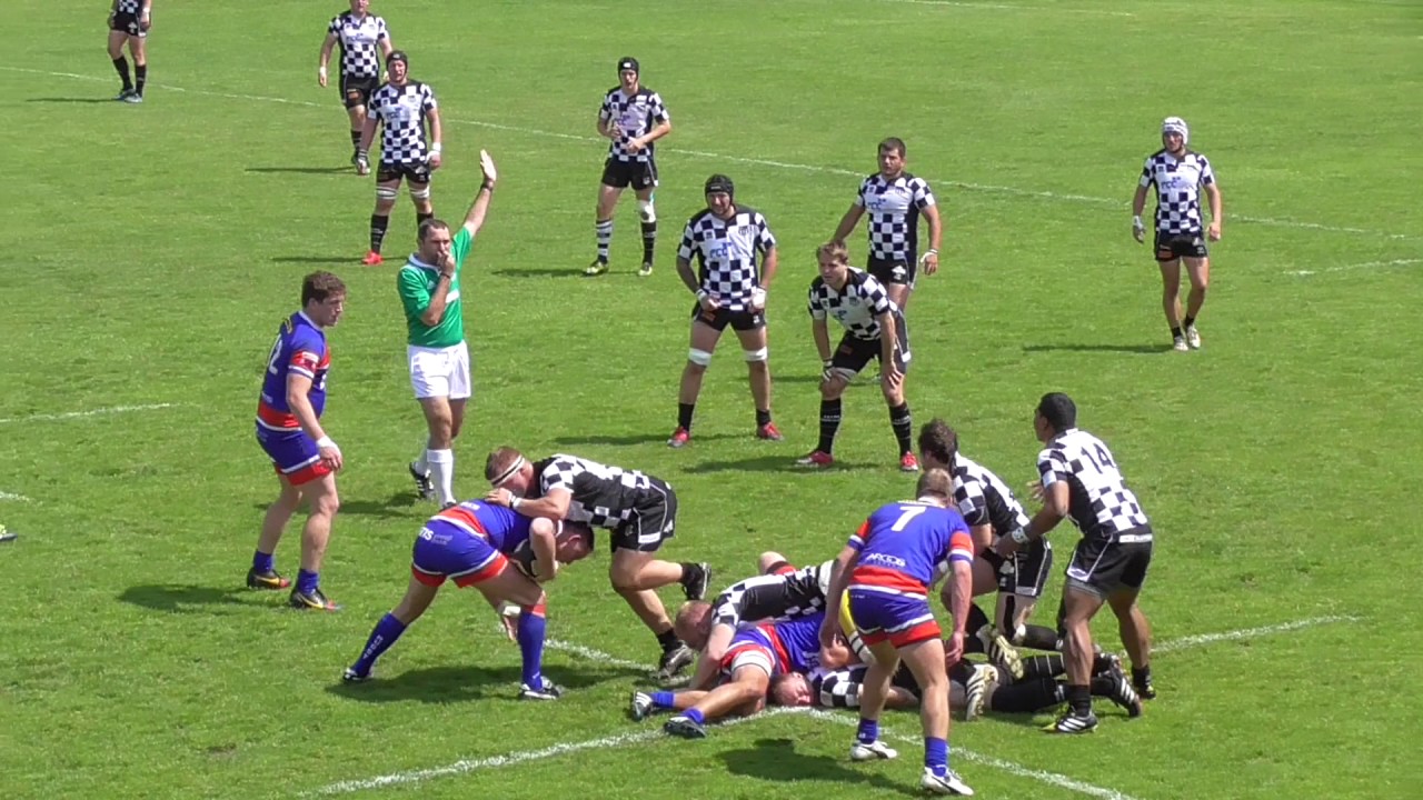 RC Tatra Smíchov vs RC JIMI Vyškov - Semifinále extraligy ragby 2017