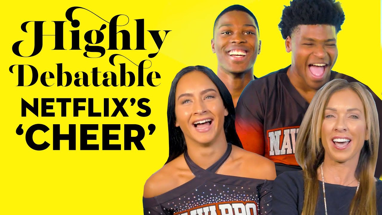 The Cast Of Netflix's 'Cheer' Answers Impossible Questions | Highly Debatable | Good Housekeeping