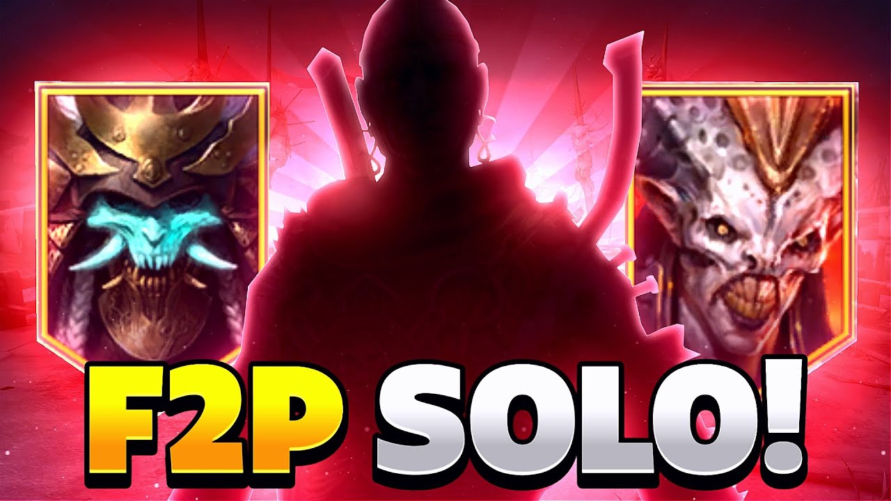 GODLY CHAMP! F2P EASY SOLO SAND DEVIL AND SHOGUN 25 WITH FOOD! | RAID: SHADOW LEGENDS