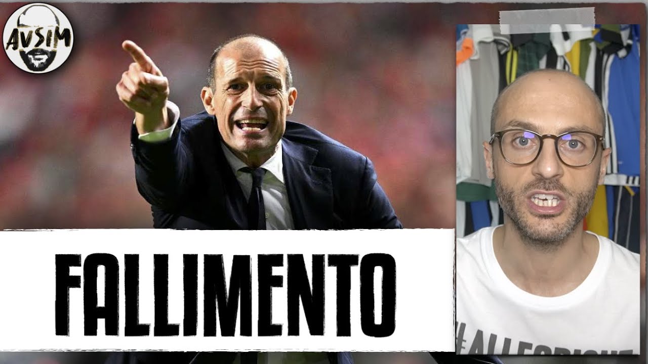 FALLIMENTO ALLEGRI! CHIEDETE SCUSA AI TIFOSI! ||| Avsim Zoom Benfica-Juventus 4-3