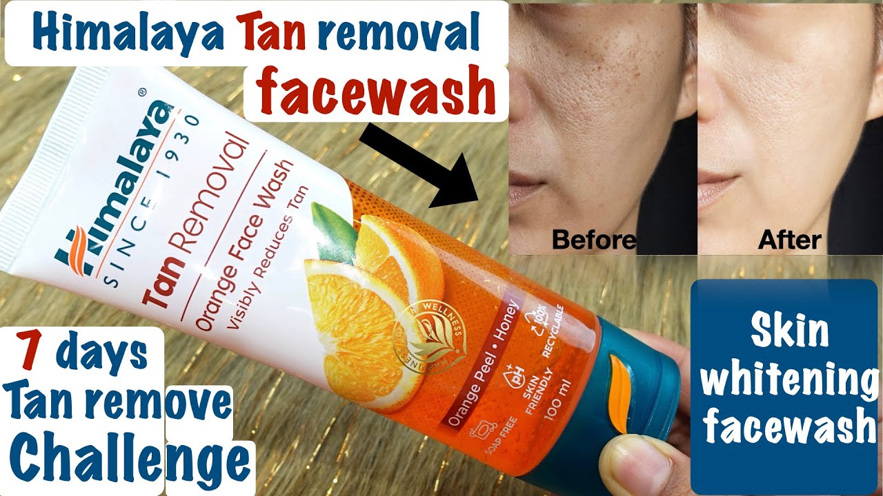Tan Removal whitening Facewash || himalaya tan Removal Orange face wash  | New launch 2024