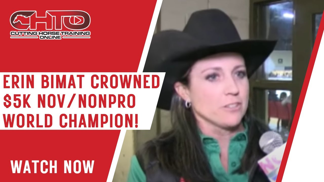 Erin Bimat Crowned $5K Nov/NonPro World Champion!