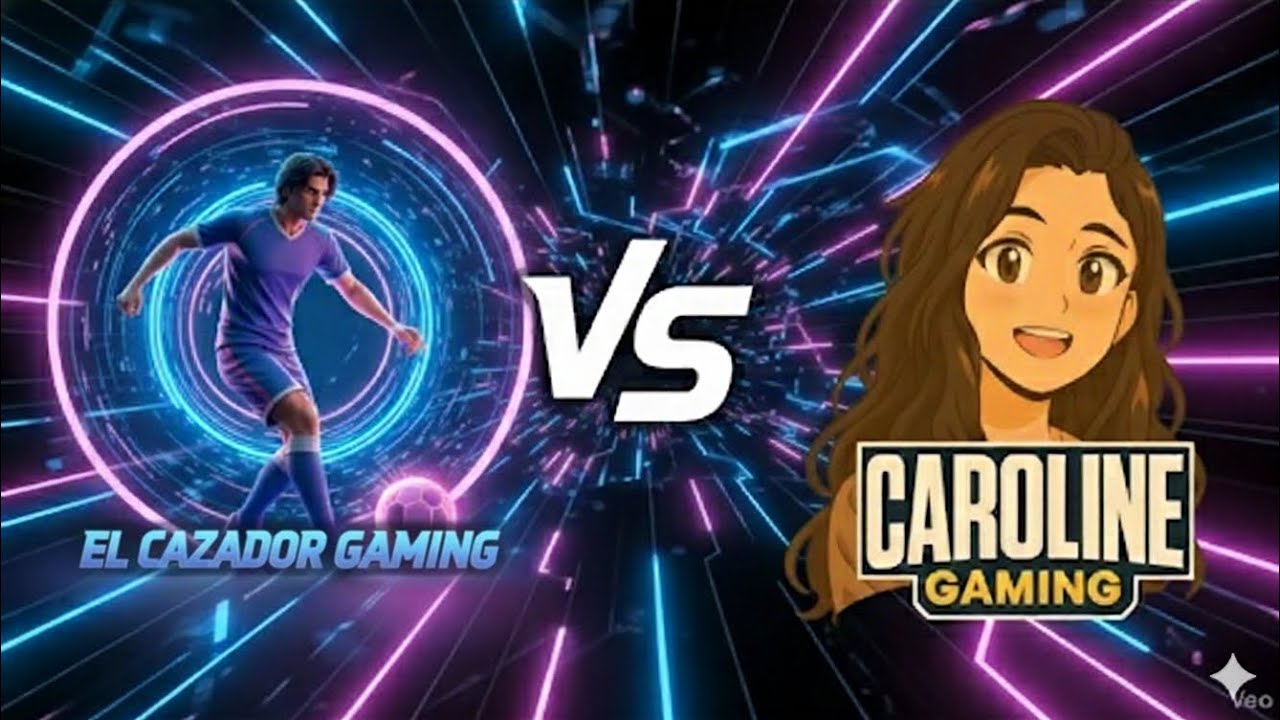 EL CAZADOR GAMING YT VS @Caroline_gaming_10 🔥