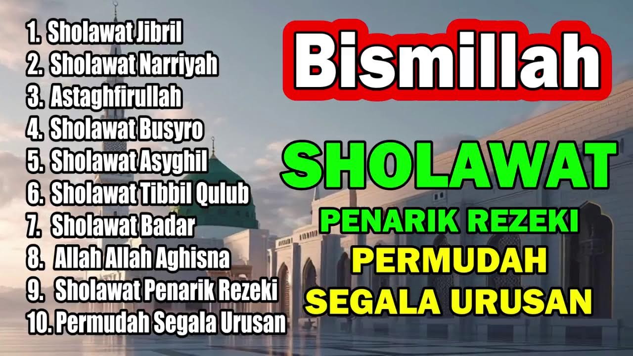🔴 LIVE Sholawat Penarik Rezeki Saat Rezeki Terasa Seret dan Tertutup