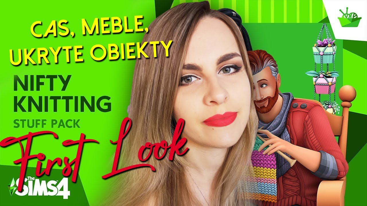 🧣🧦WŁÓCZKOWE HISTORIE - PRZEGLĄD - CAS, Ukryte obiekty, kupowanie, budowanie,THE SIMS 4 AKCESORIA 🧦🧣