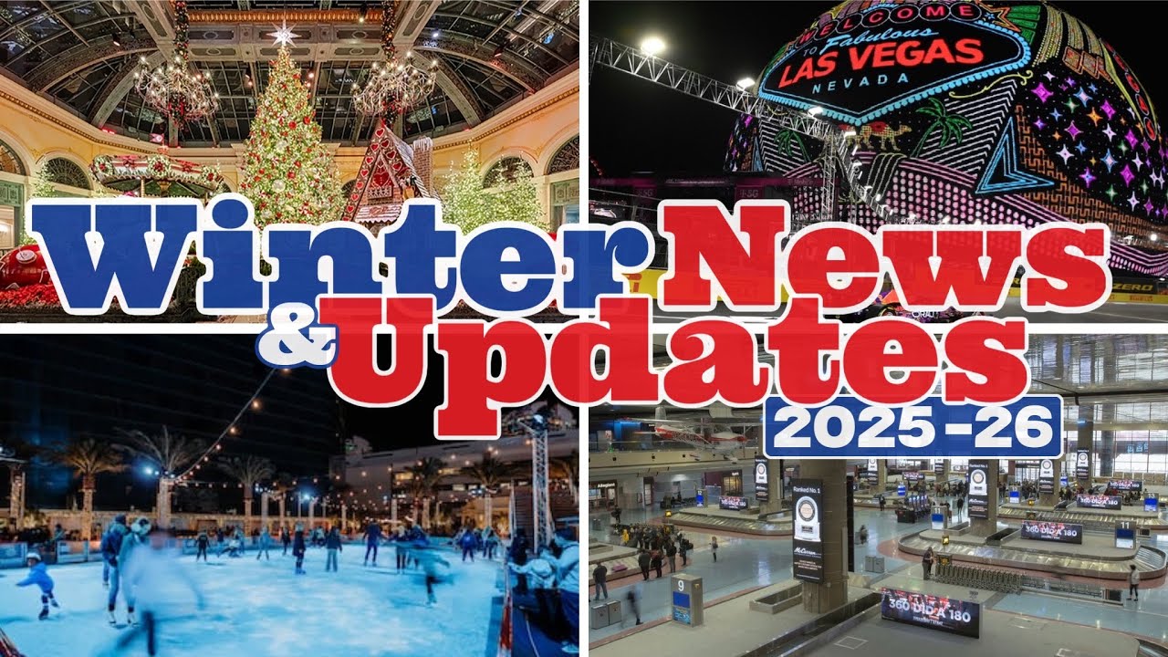 Why winter is a GREAT time to visit Las Vegas! #vegas #newsandupdates