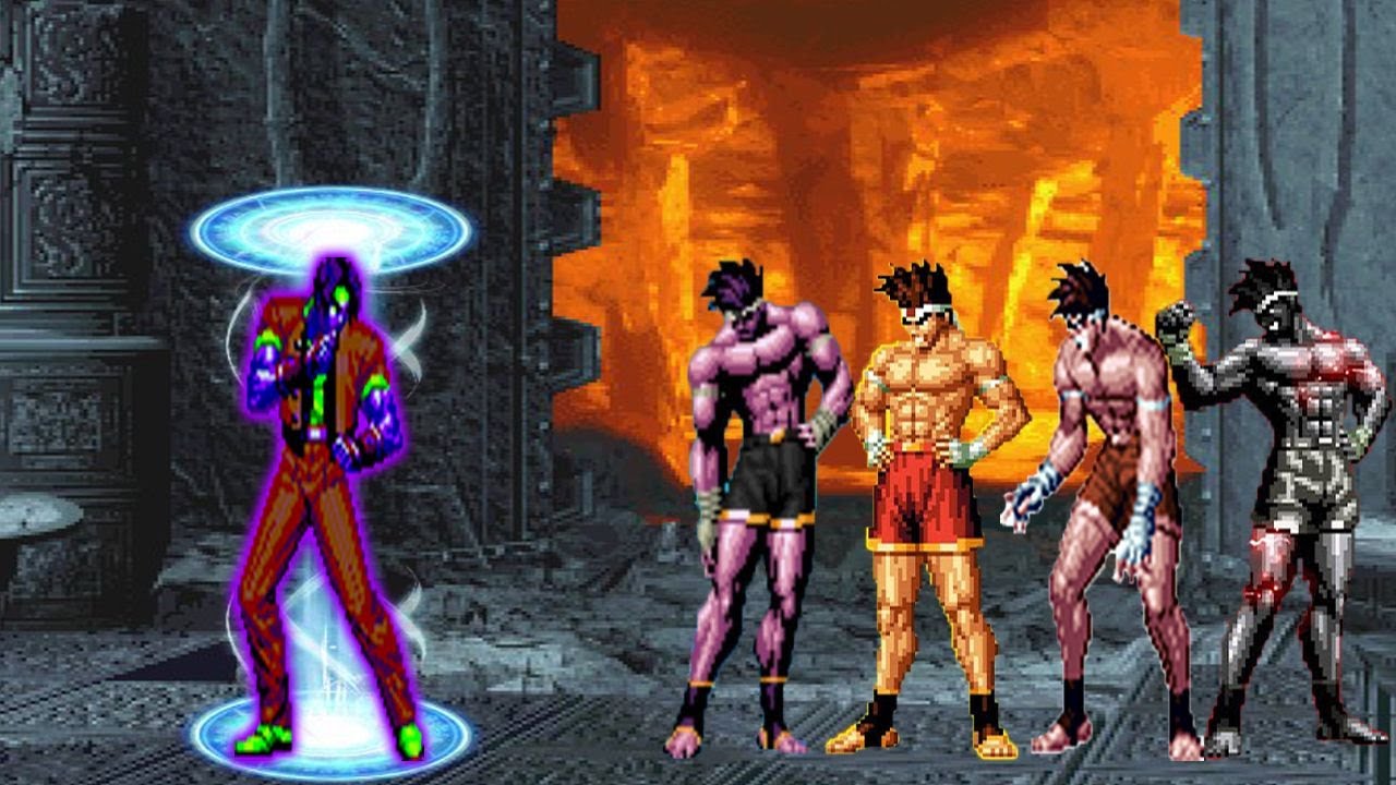 (Mugen World) Kings Vs Joe Higashi Team