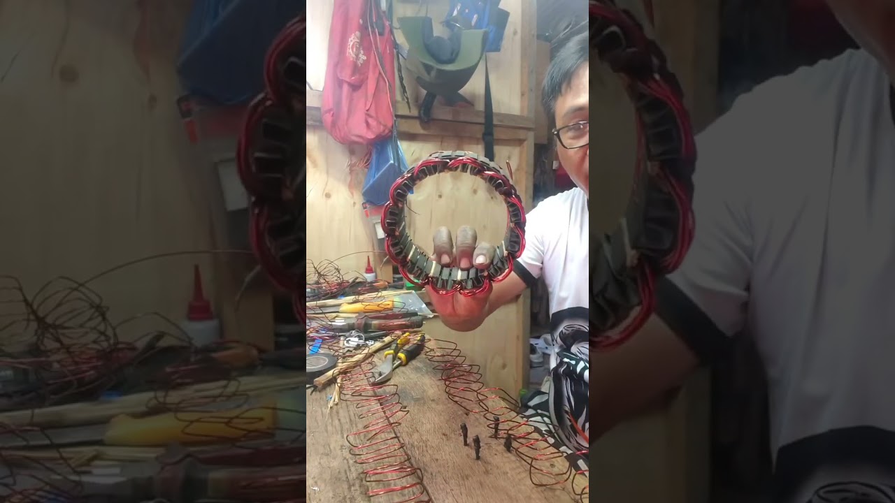 Rewind Alternator Stator Core Fuso Fighter Shorts12 