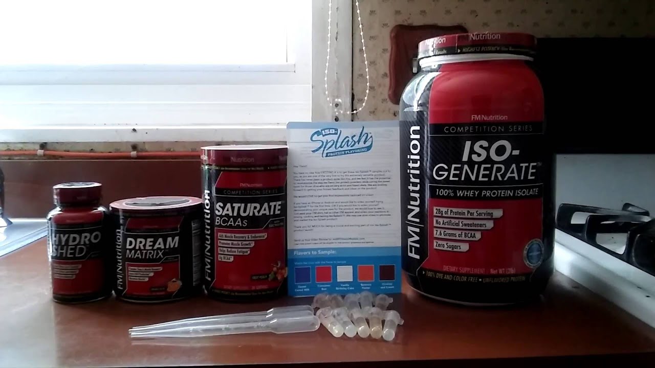 FitnessModels.com FMNutrition ISO-Splash samples