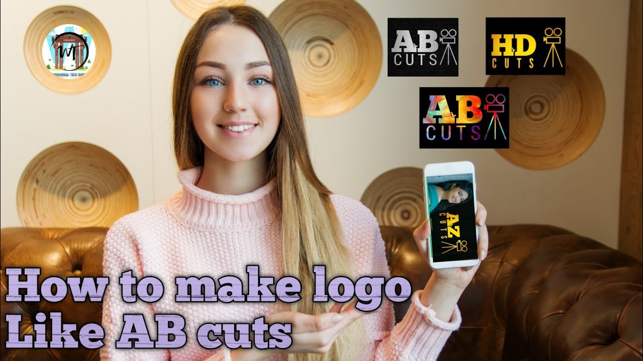 How to Create logo Like ABcuts in Mobile