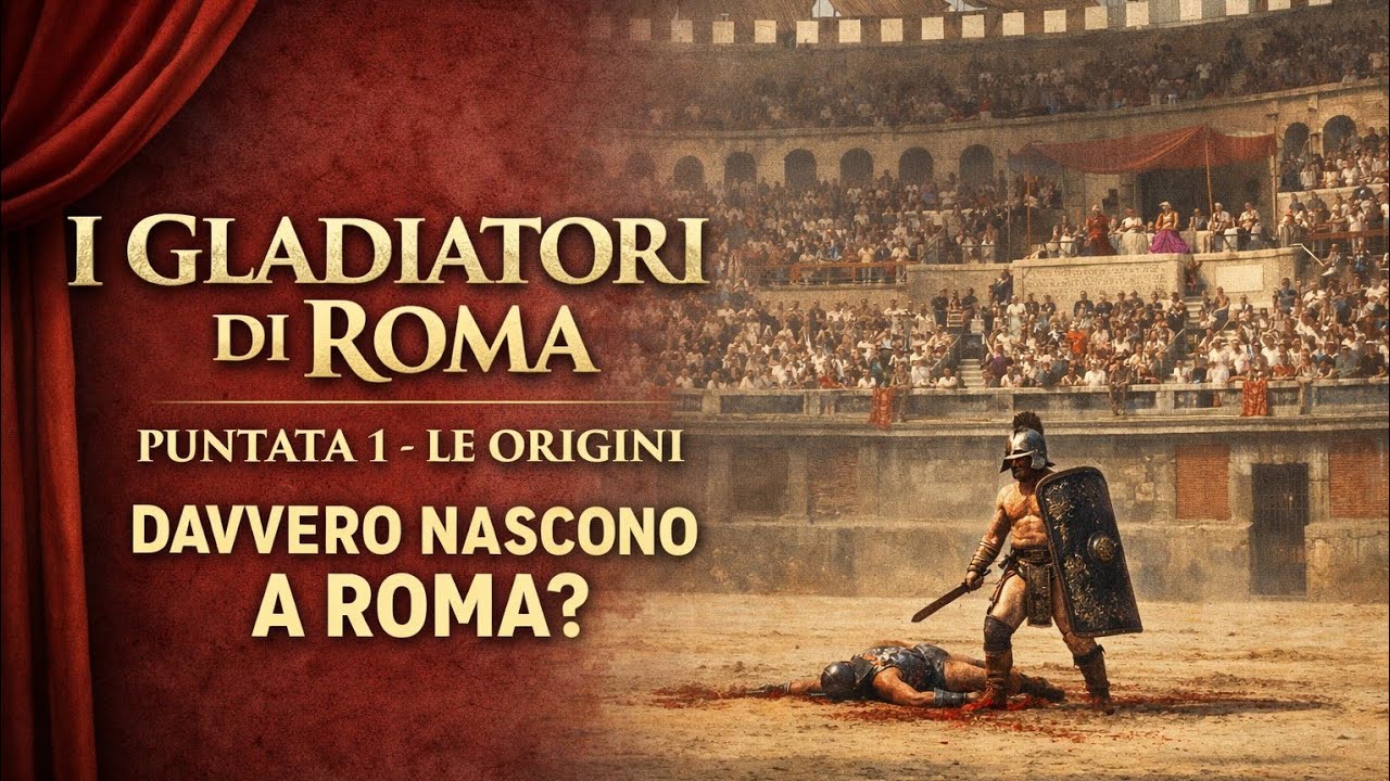GLADIATORI: le vere ORIGINI | Da Omero a Roma (Paestum, Tarquinia, Munera Romani)