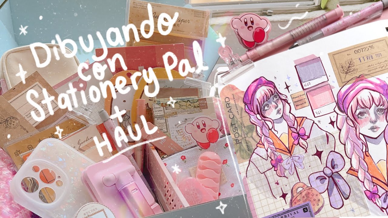 DIBUJANDO CON STATIONERY PAL ✧ Spring Sale ✧ Haul  ✨ Descuentos y más