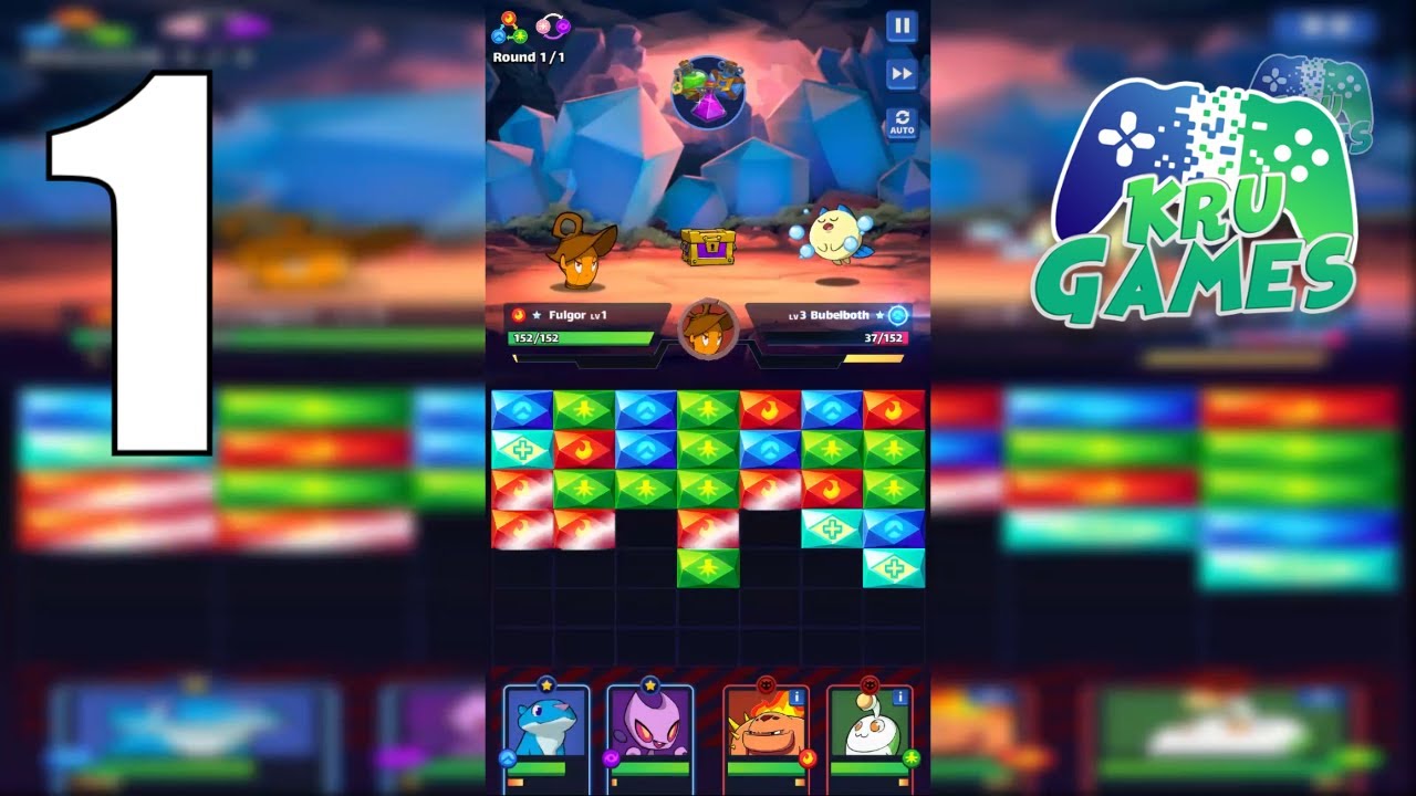 Mana Monsters: Free Epic Match 3 Game Gameplay Walkthrough #1 (Android, IOS)