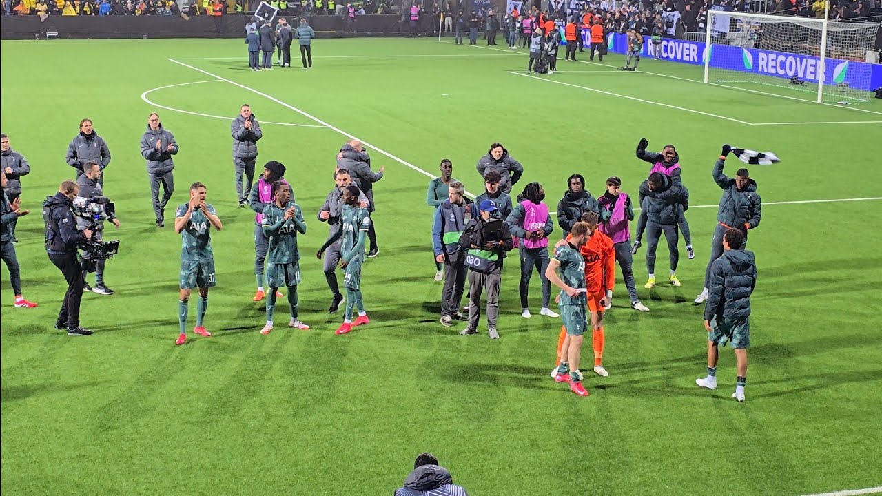 INCREDIBLE SCENES IN NORWAY AS SPURS REACH THE EUROPA LEAGUE FINAL! Bodø/Glimt 0-2 Tottenham Hotspur