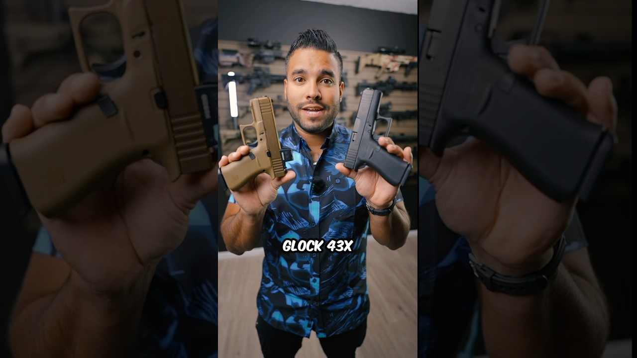 Какой Glock 43X вы бы предпочли носить?