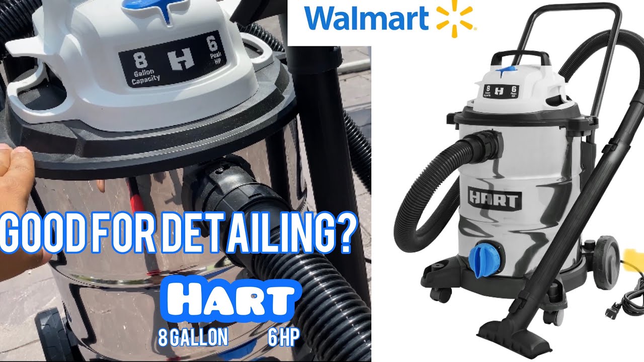 Hart 8Gal 6HP Stainless Steel Wet Dry Vac Review Video