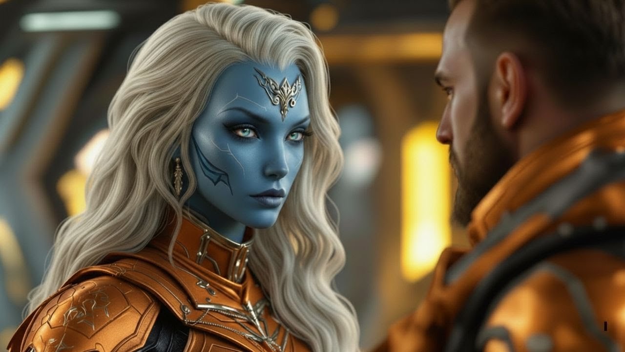 I Accidentally Broke Her Armor… The Alien Girl Froze and Asked, 