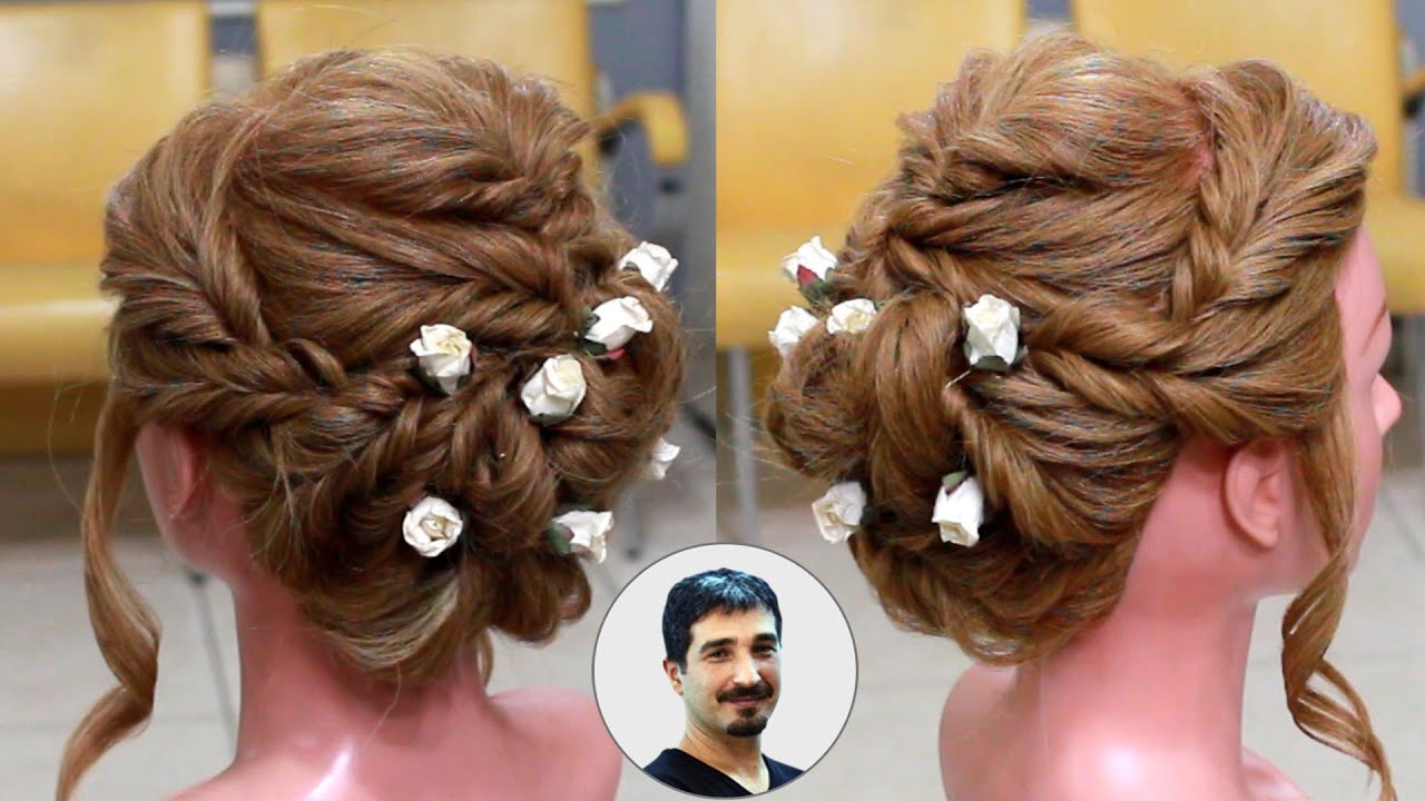 KISA SAÇ DAĞINIK TOPUZ MODELLERİ, BURGULU ENSEDE TOPUZ SAÇ MODELLERİ NASIL YAPILIR