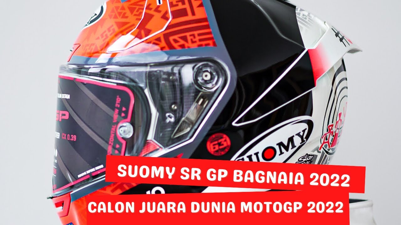 Unboxing Suomy SR GP Bagnaia 2022