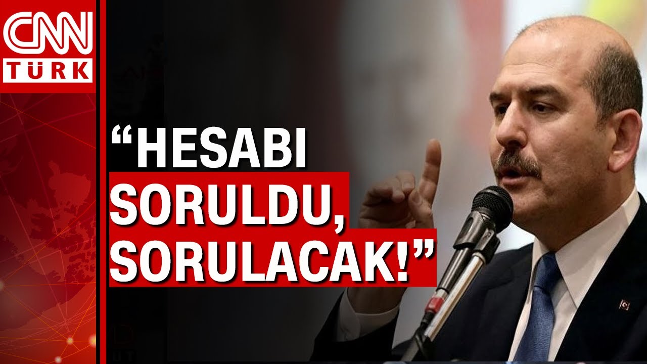 Bakan Soylu: 