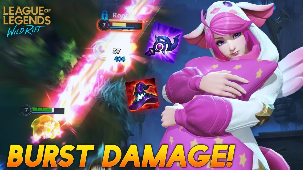 LUX BURST DAMAGE BUILD IS SO OP!!! | WILDRIFT