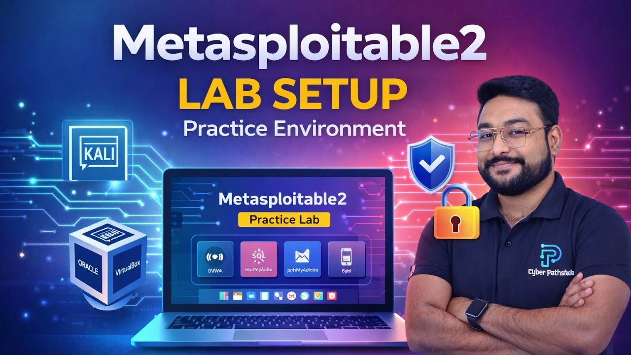 Hackers Practice Here First! Metasploitable2 Lab Setup 2026 (Step-by-Step)