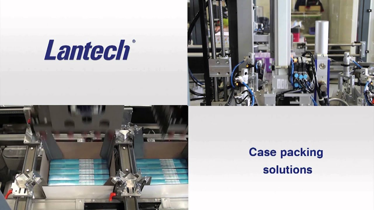 Lantech Packaging Solutions: Case & Tray Handling and Stretch Wrappers