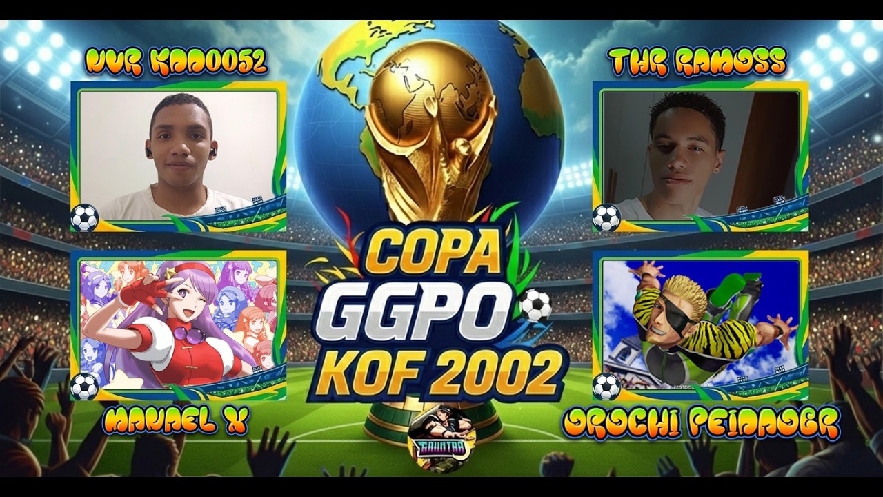 COPA GGPO NVR KDD0052 VS MANAEL X / THR RAMOSS VS OROCHI PEIDÃOBR│FT15│ #ggpo #copa