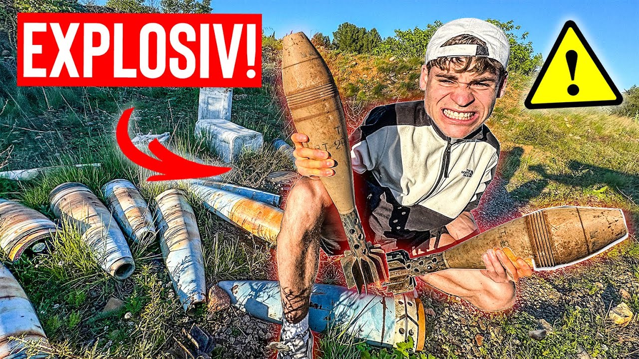 Riesiges MUNITIONS-DEPOT in verseuchtem SPERRGEBIET entdeckt!☣️ | Auf der Suche nach DYNAMIT!