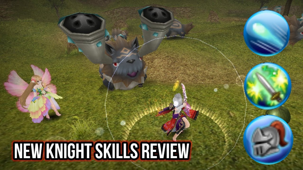 New Knight Skills - Great Utility for OHS [ToramOnline]