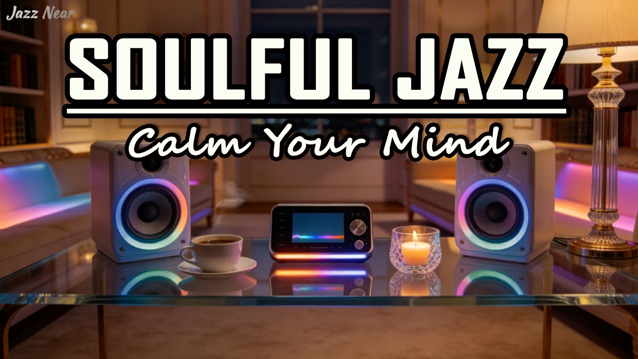Gentle Jazz & Soulful R&B - Calm Focus and Relaxation for Productive Workdays