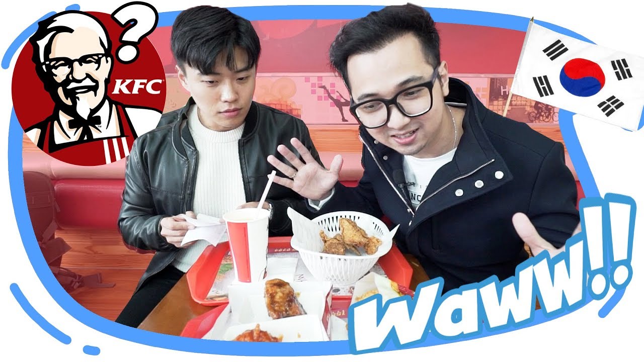 KFC KOREA vs KFC INDONESIA Enakan Mana Ya??
